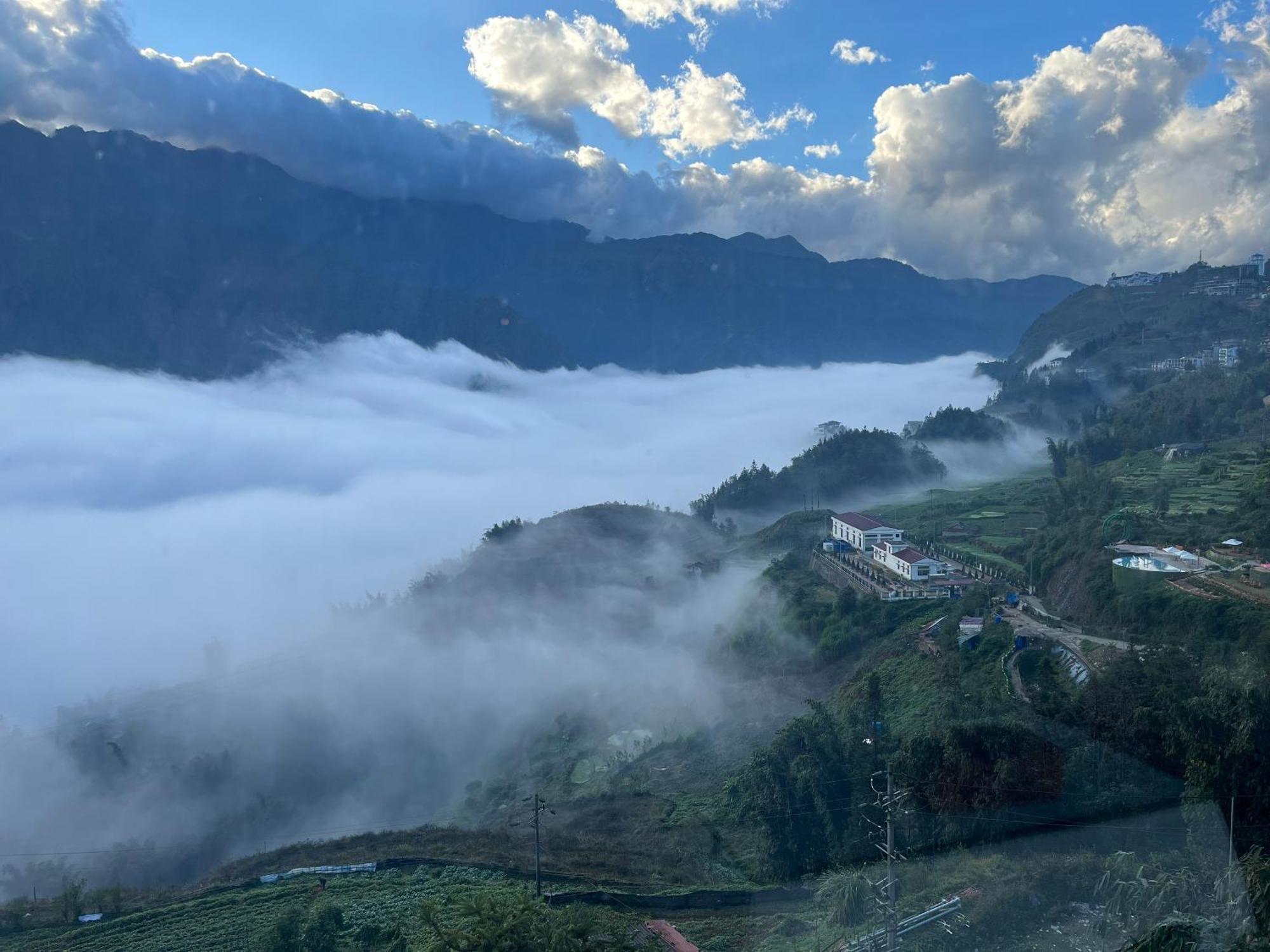 Sapa Valley View Hotel Bagian luar foto