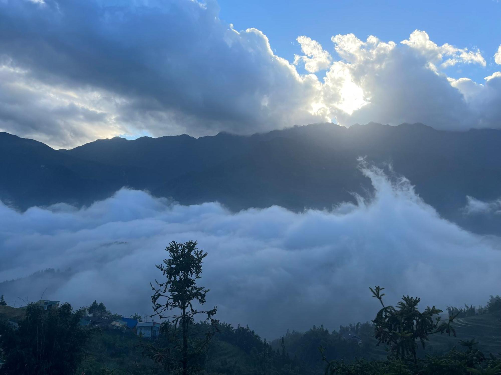 Sapa Valley View Hotel Bagian luar foto